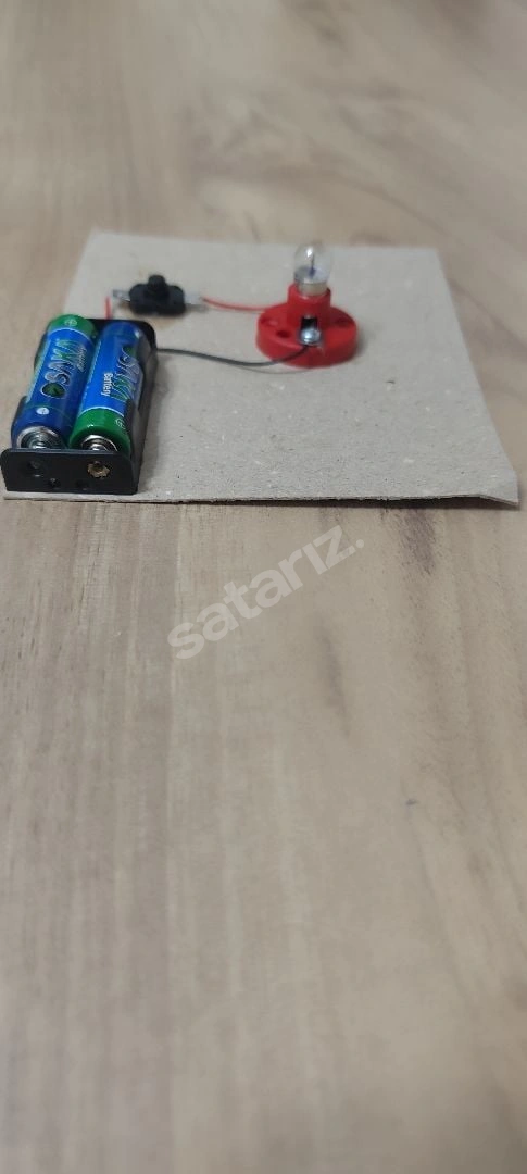 Çocuklar İçin Basit Elektrik Devresi Deney Seti