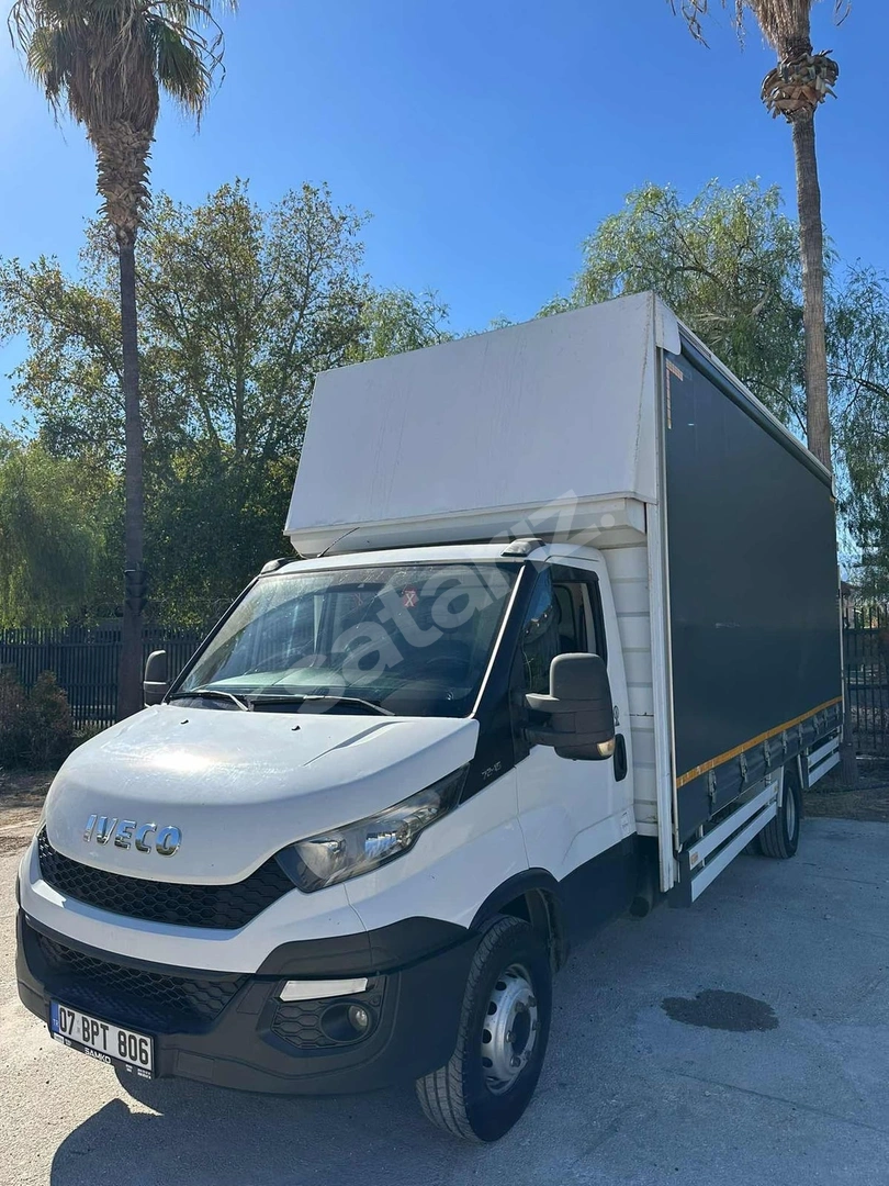 2016-BAKIMLI-HATASIZ-KASALI-KAYAR PERDELİ IVECO