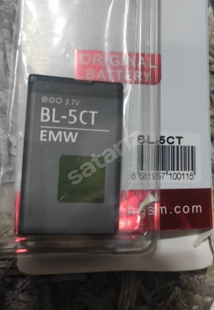 NOKİA BL-5CT SIFIR BATARYA 6303 C5-00 C6 3720