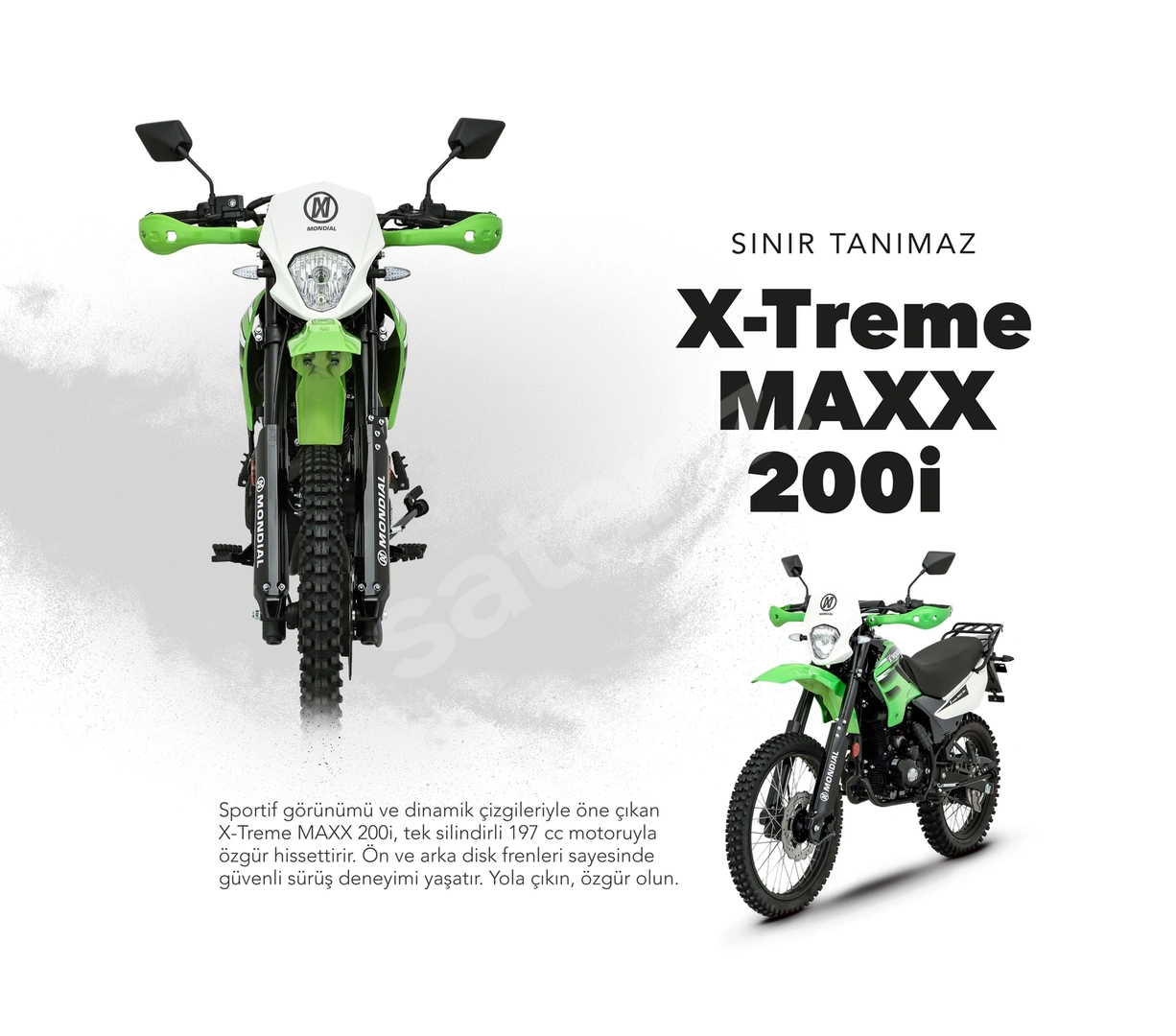 MONDIAL X-TREME MAXX 200i - HEMEN TESLİM - RESMİ YETKİLİ BAYİDEN