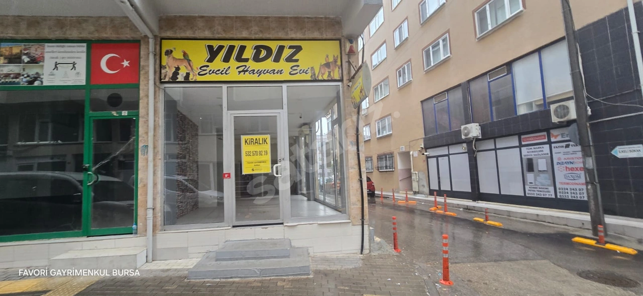 FVR'DEN İHSANİYE VERGİ DAİRESİ ARKASINDA 40 M² KÖŞE DÜKKAN
