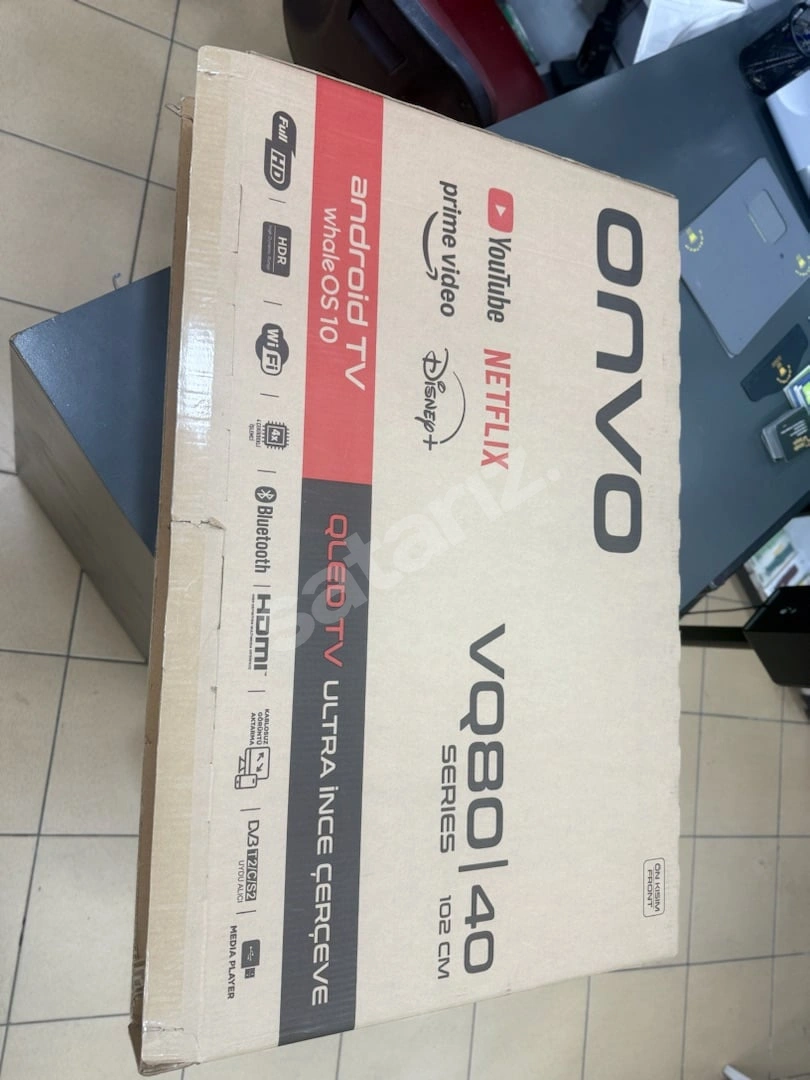 🔥 SIFIR Onvo 40 İnç Android Smart TV – Netflix / YouTube /