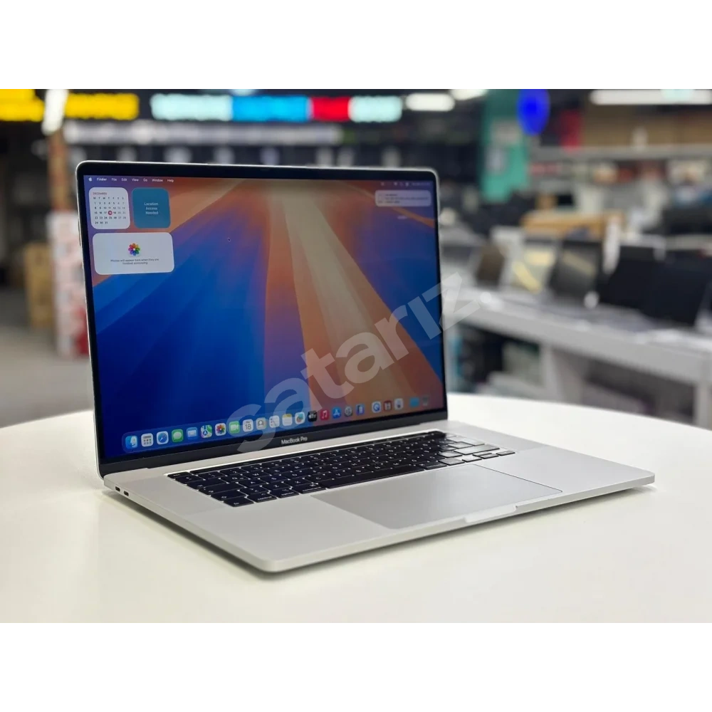 Apple A2141 MacBook Pro 16" Touchbar i7 9750H (9.Nesil) 16Gb Ram 512Gb Ssd 4Gb E.Kartı 2019/ 0-250 D. A Kalite Sılver (2.EL 6Ay Garantili Laptop)