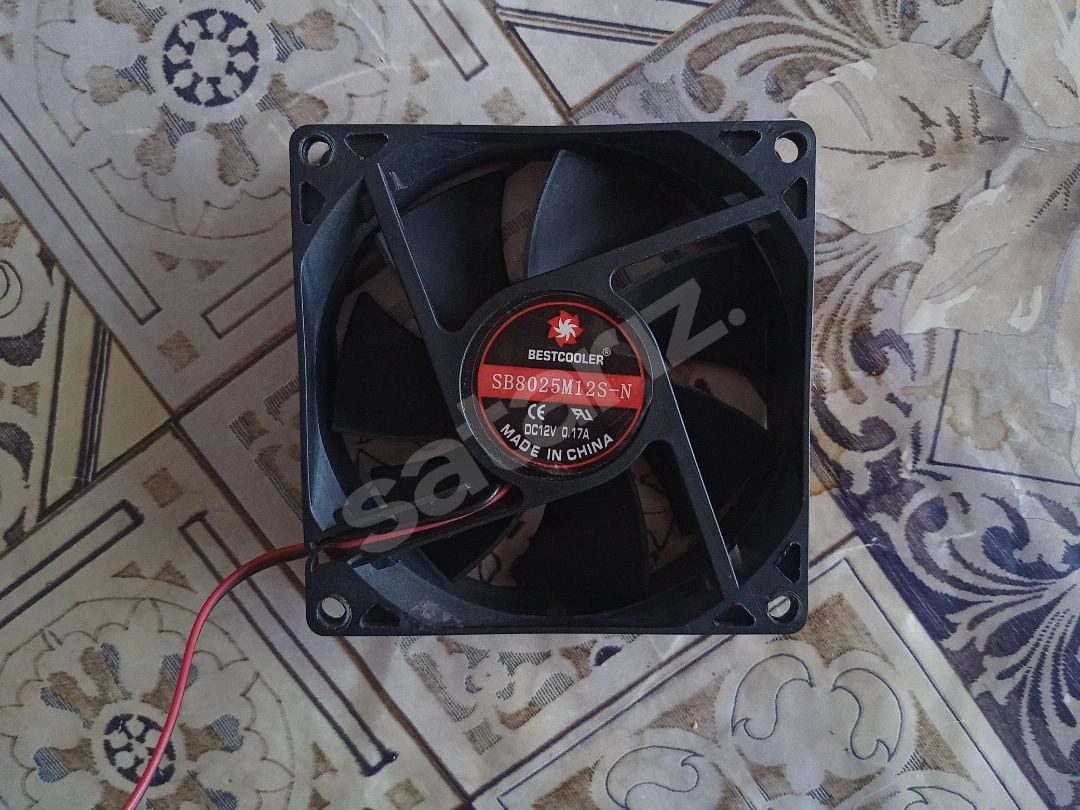 Bestcooler 8CM Kasa Fanı + Çoklayıcı Uç