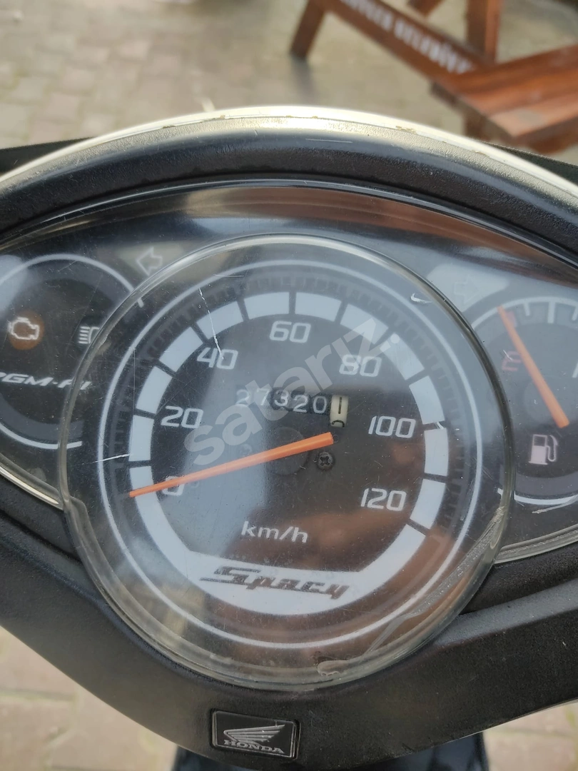 2011 model Honda Spacy 110 Sepet ruhsata işli
