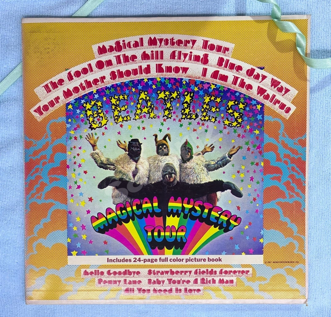 BEATLES * MAGiCAL MYSTERY TOUR * 1967 analog baskı LP Plak