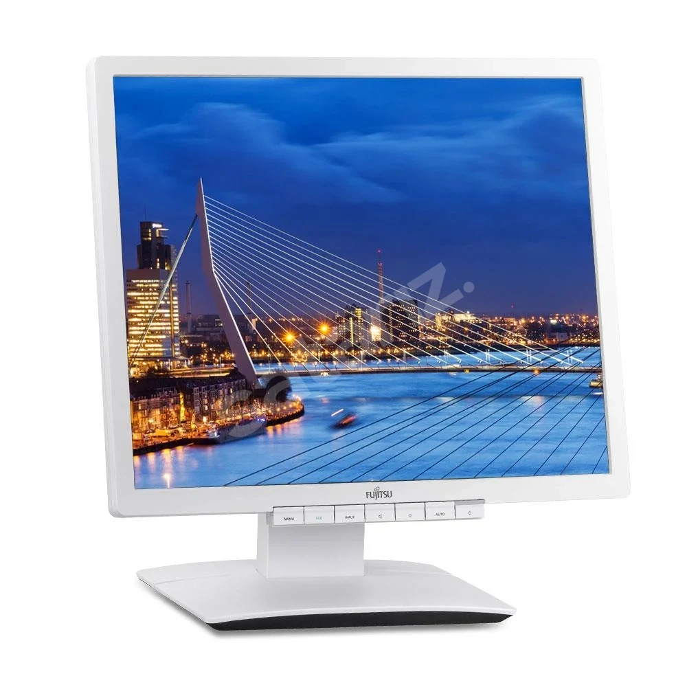 Monitör 19" Fujıtsu B19-6 LED 1280X1024 Beyaz Pivot Ayaklı Kurumsal Monitör bx Kalite 2.El 3Ay Garantili Ofis Monitörü
