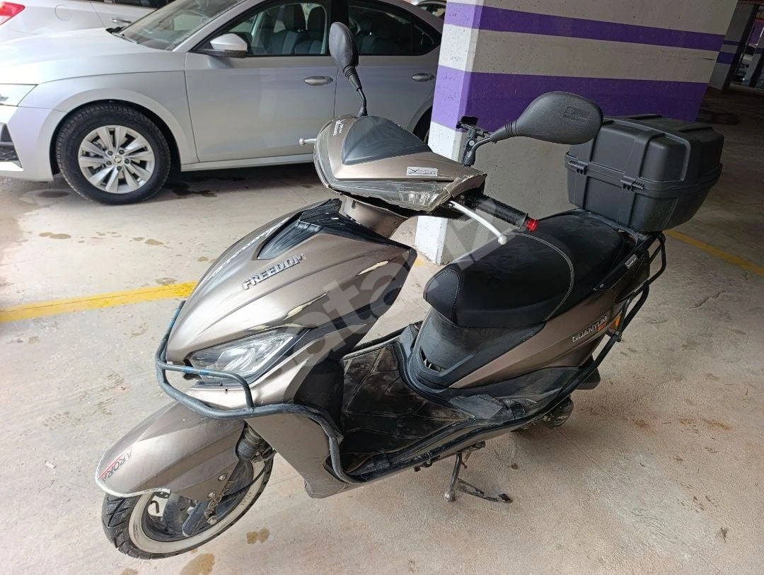 Arora 50cc 80'e çevrilmiş