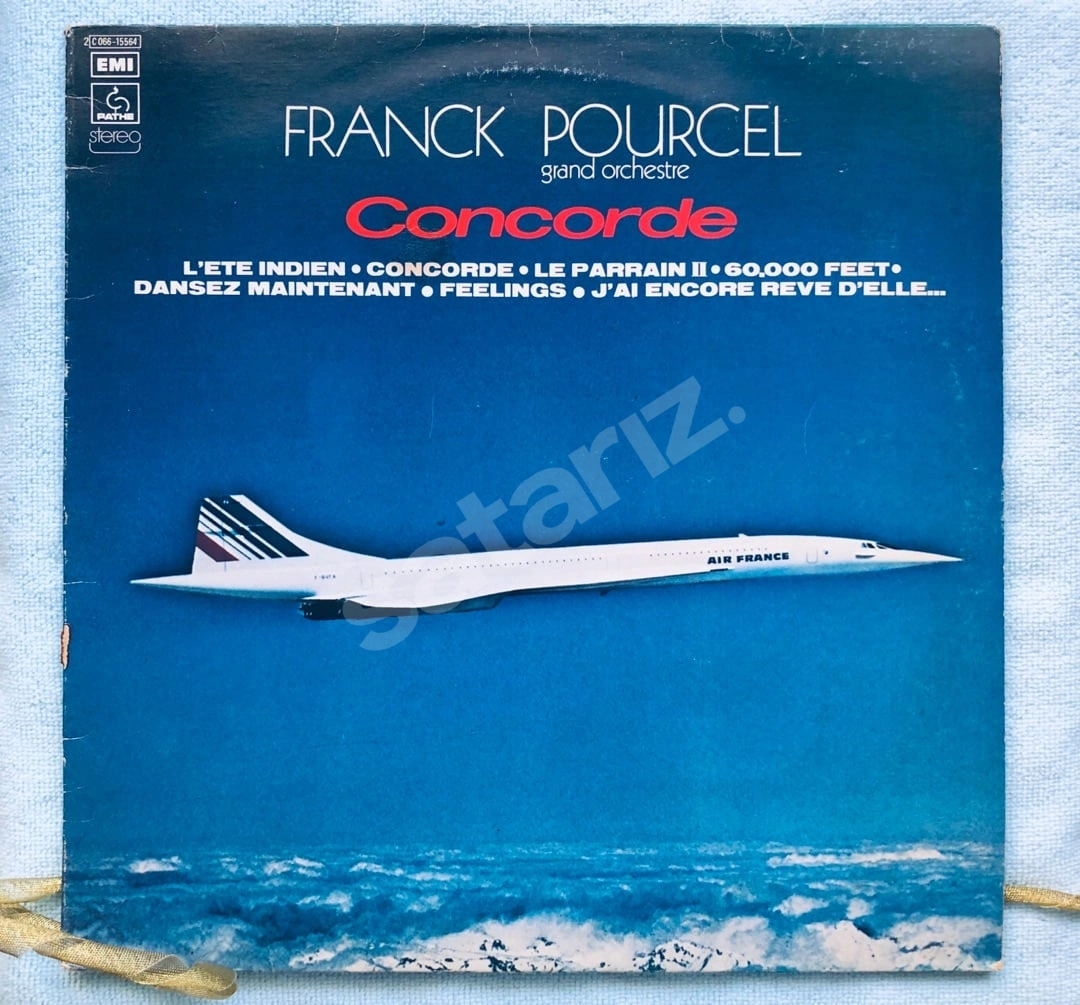Franck POURCEL * CONCORDE * 1976 * LP Plak