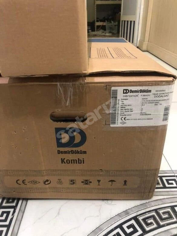 Demir Döküm Nitromix 24Kw sıfır kombi