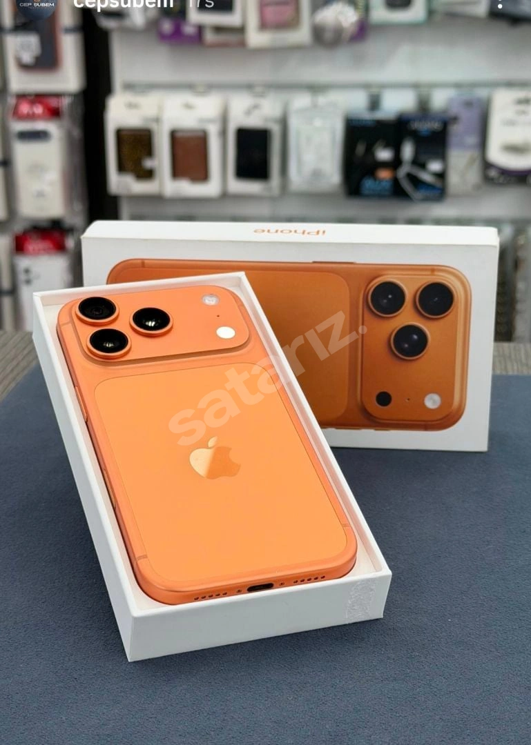 İPHONE 17 PRO 256 GB PİL %100 19 AY GARANTİLİ HATASIZ