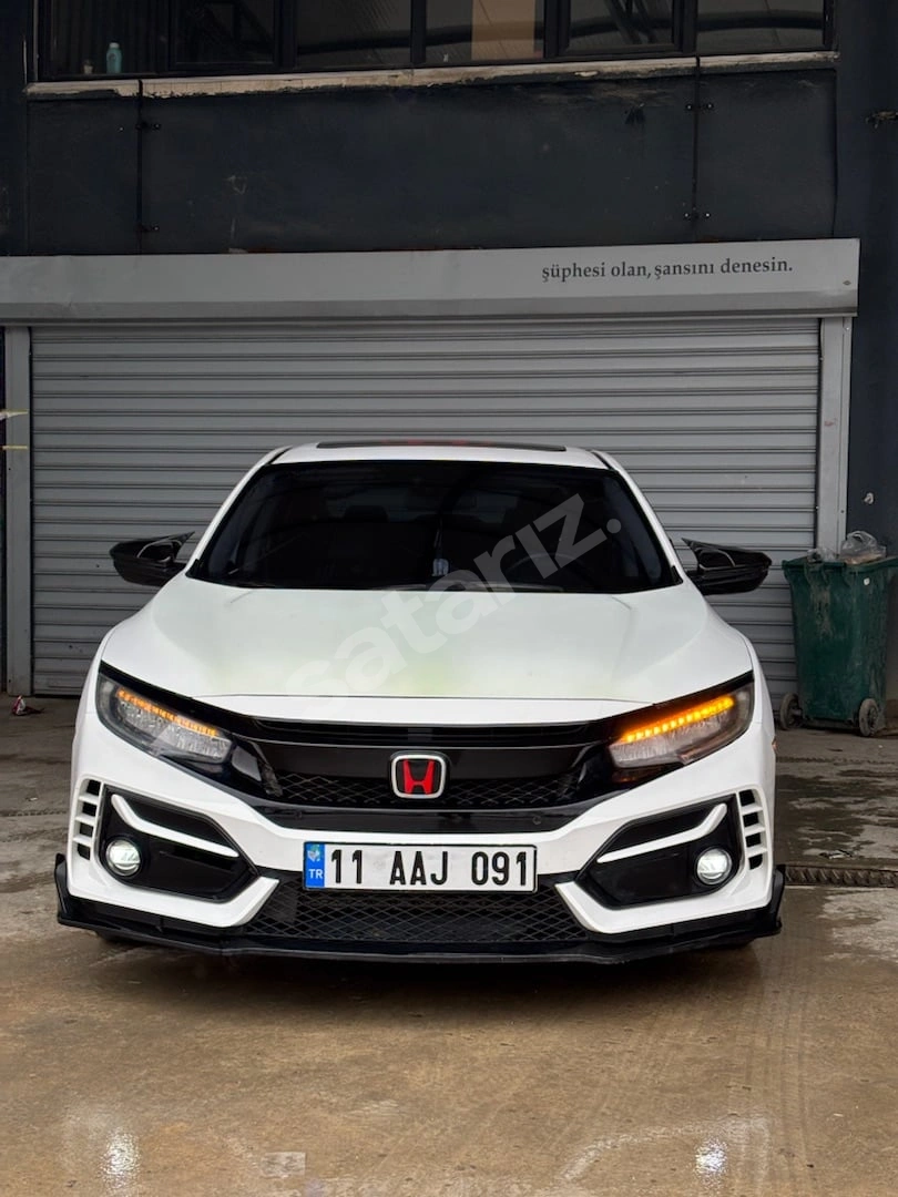 Honda Civic Beyaz 2017 RS 182 Bg Turbo