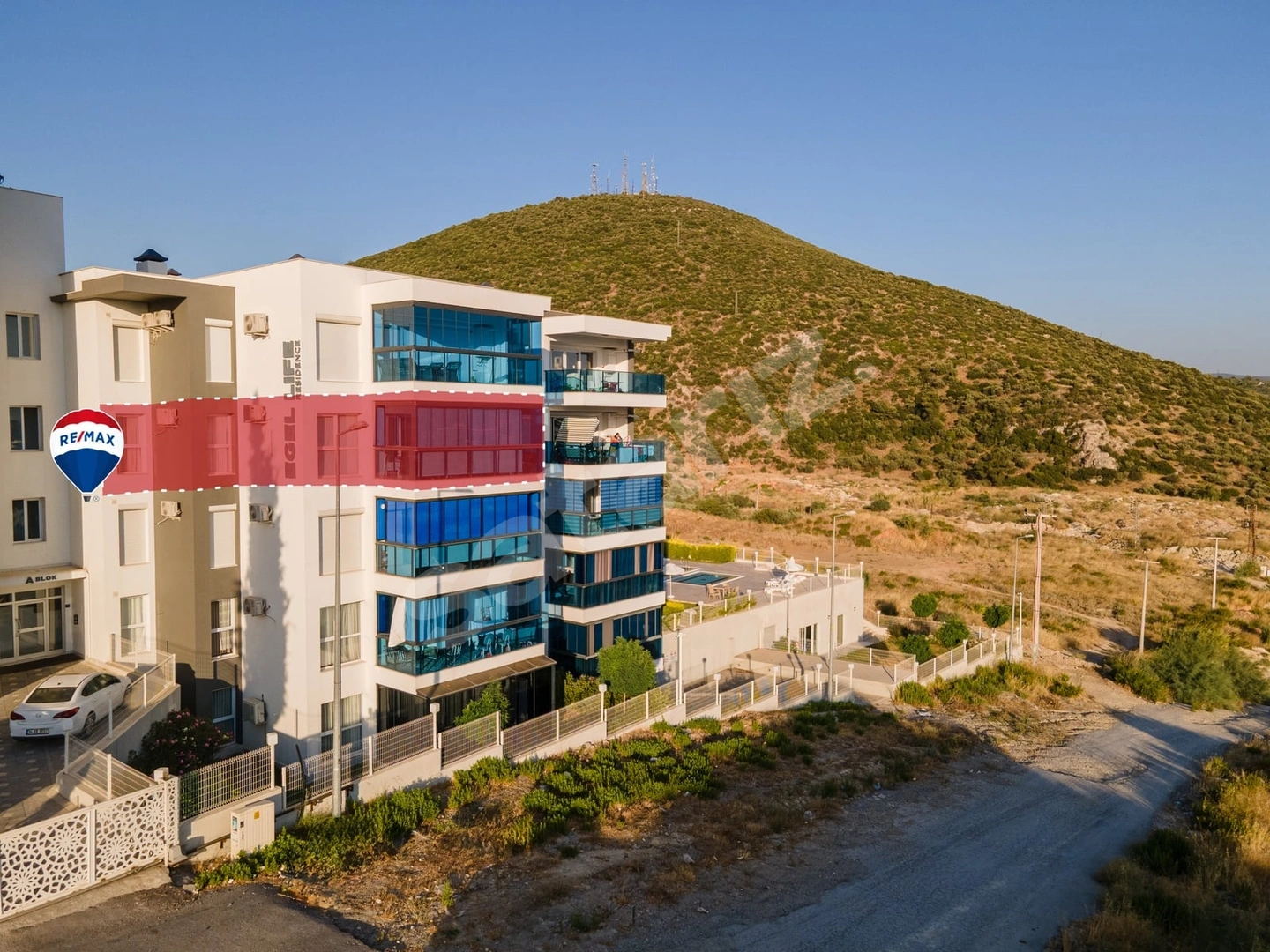 EGEL LIFE RESIDENCE 3+1 ARAKAT DENİZ VE DOĞA MANZARALI KİRALIK