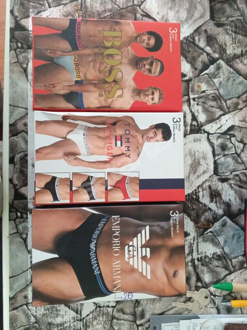 3lü Slip Set