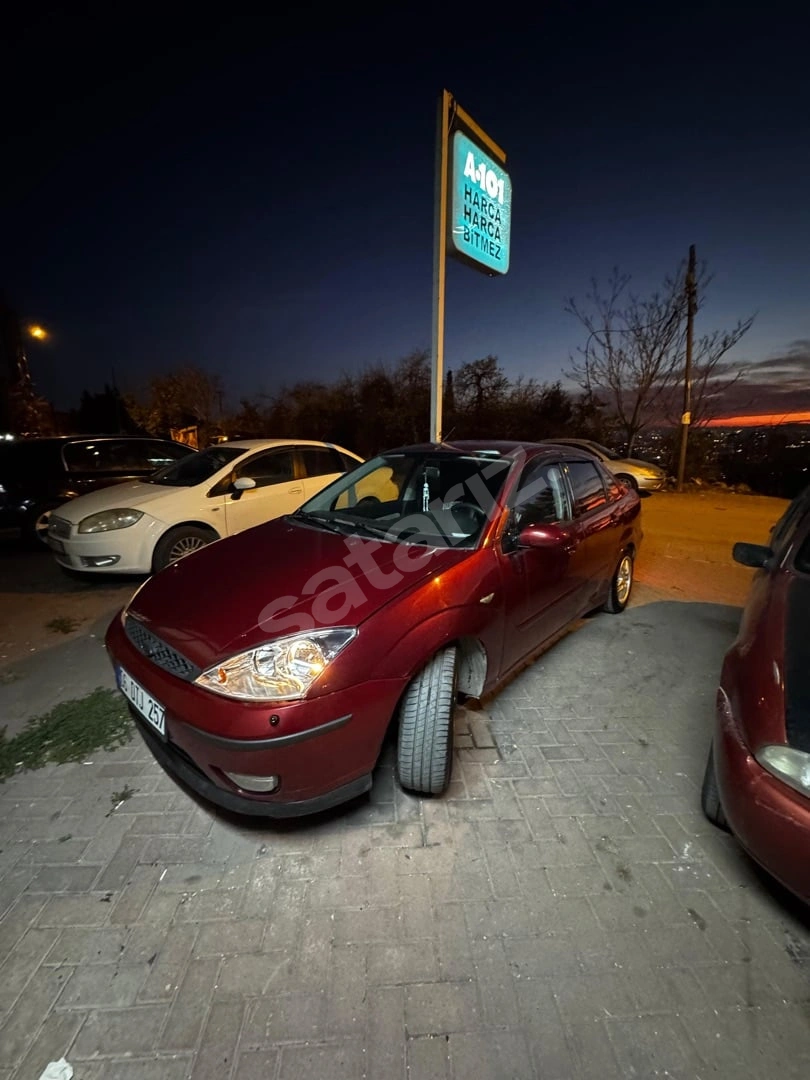 2004 Model Ford Focus 1.6 Kırmızı Temiz, Bakımlı