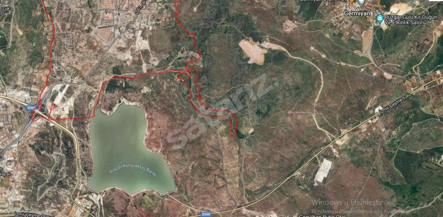 REİSDERE DE 7.700 M2 TARLA BARAJA 720 M. UZAKLIKTA TARIMA UYGUN