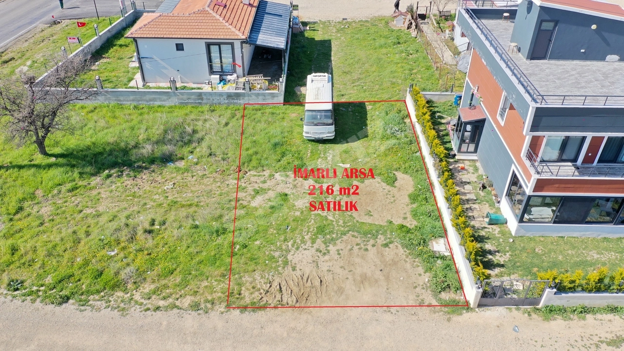ŞARKÖY İSTİKLAL MAHALLESİNDE KONUT İMARLI ARSA SATILIK