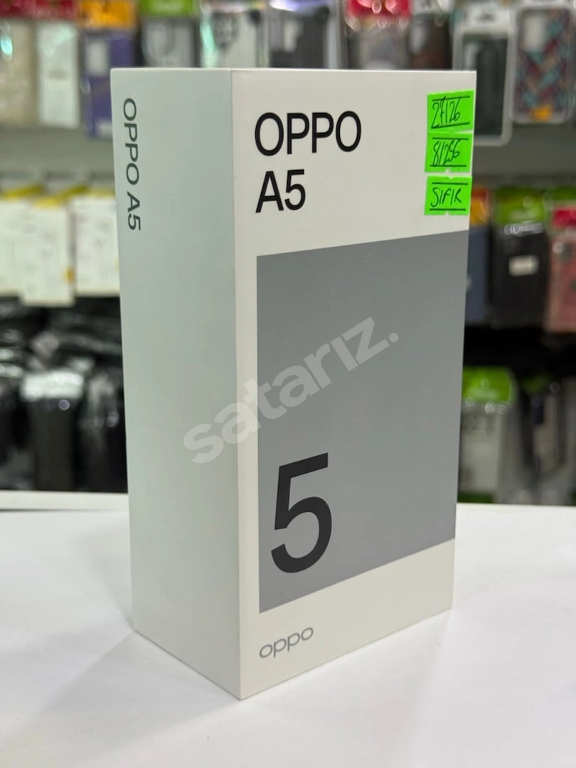 🔥 OPPO A5 8GB RAM 256GB | SIFIR | 12 AY TAKSİT 🔥
