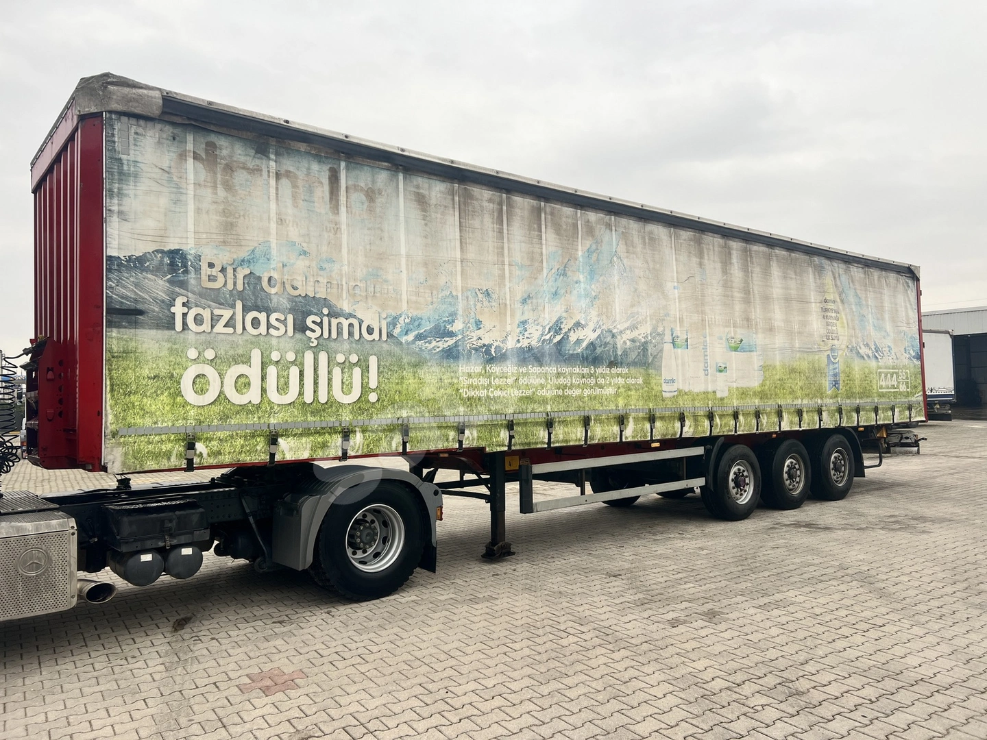 ▌UĞUR GALERİ ▌DEN 2008 MODEL KRONE TENTELİ DORSE