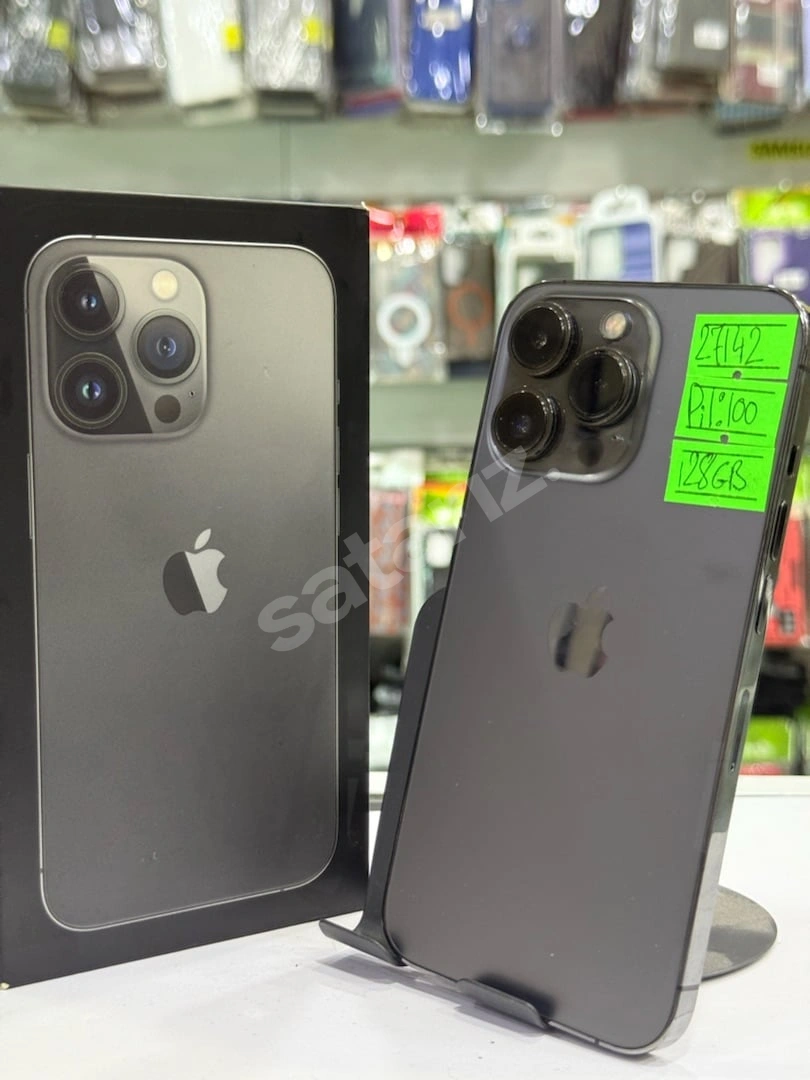 🔥 iPhone 13 Pro 128 GB | Pil %100 | Hatasız Orijinal | Kutu