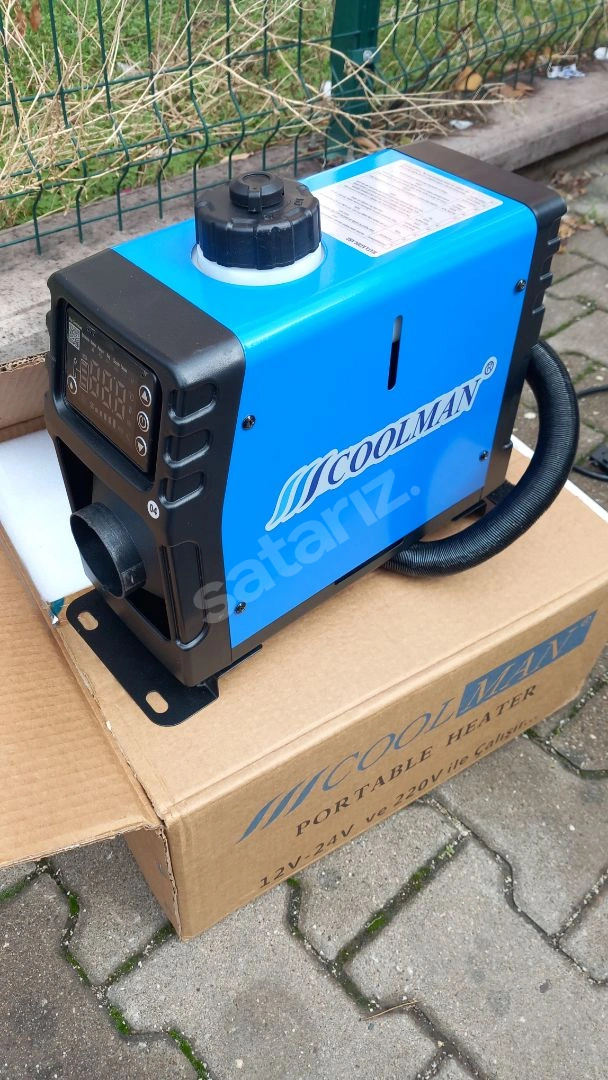 Coolman Webasto Tipi A44 Mini Portatif Dizel Isıtıcı
