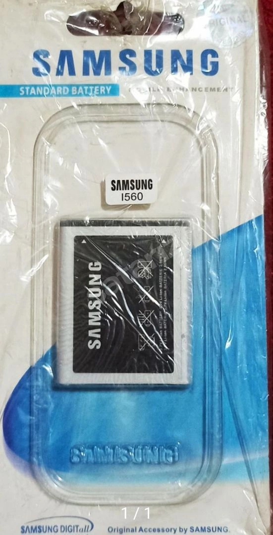SAMSUNG İ560 ORJİNAL BATARYA

sıfır ambalajında