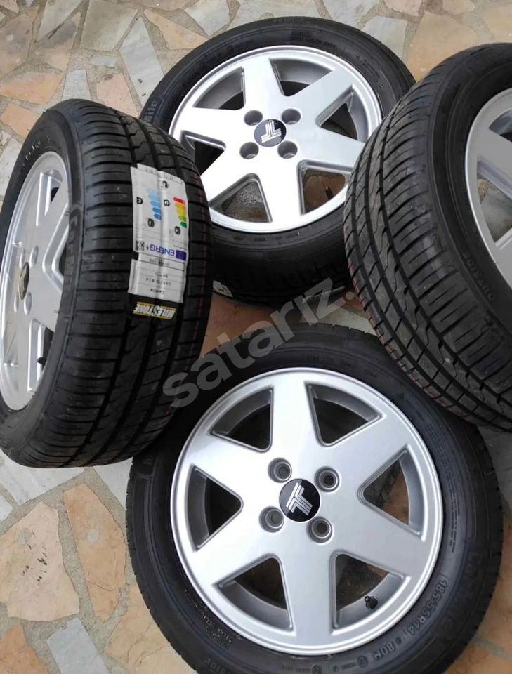 14 inc  185 55 14 ebat sıfır 6 kol jant takımı kayseri