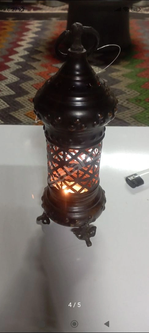 Antika Bakır Mumluk