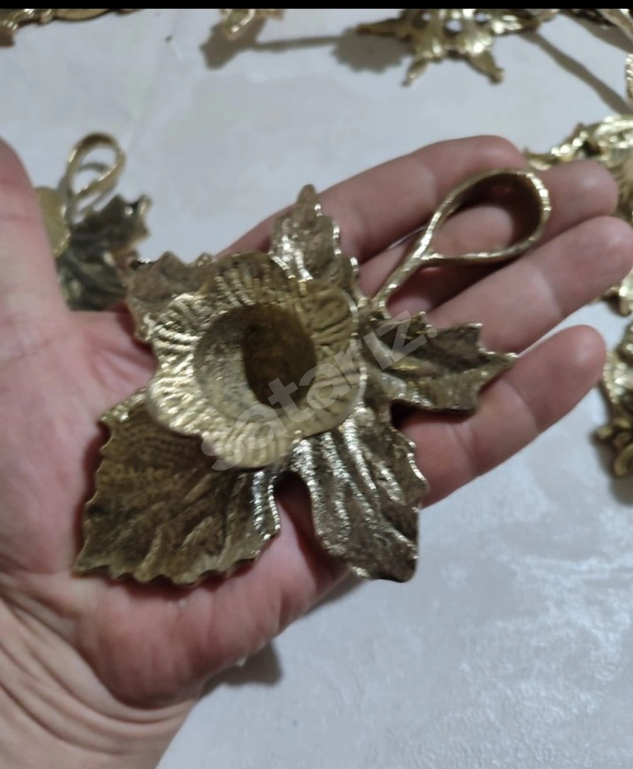 PİRİNÇ Yapraklı Şinanay ve Mum söndürücü