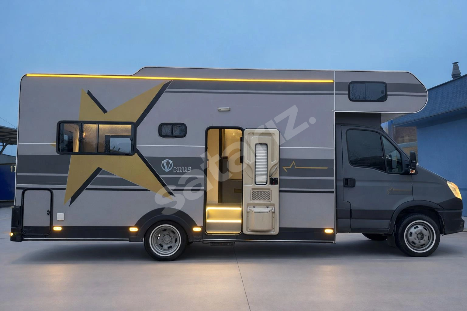 Motokaravan düşük km servis bakımlı kulis karavan