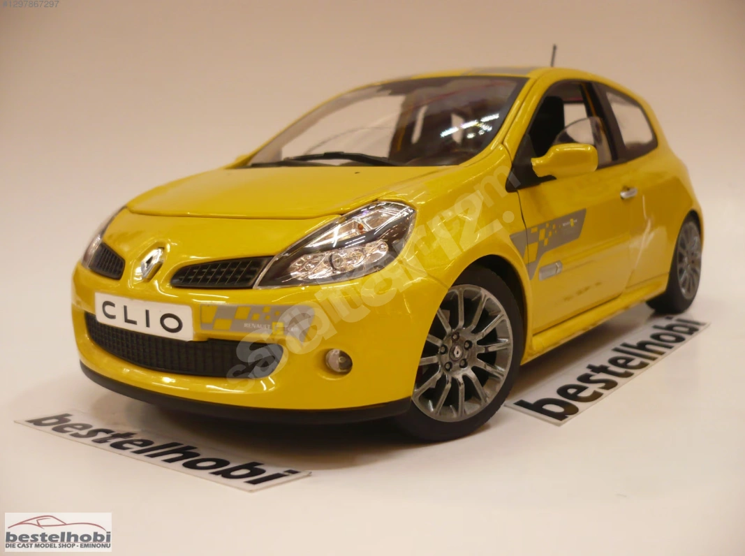 RENAULT CLIO RS SIRIUS YELLOW NOREV bestelhobi
