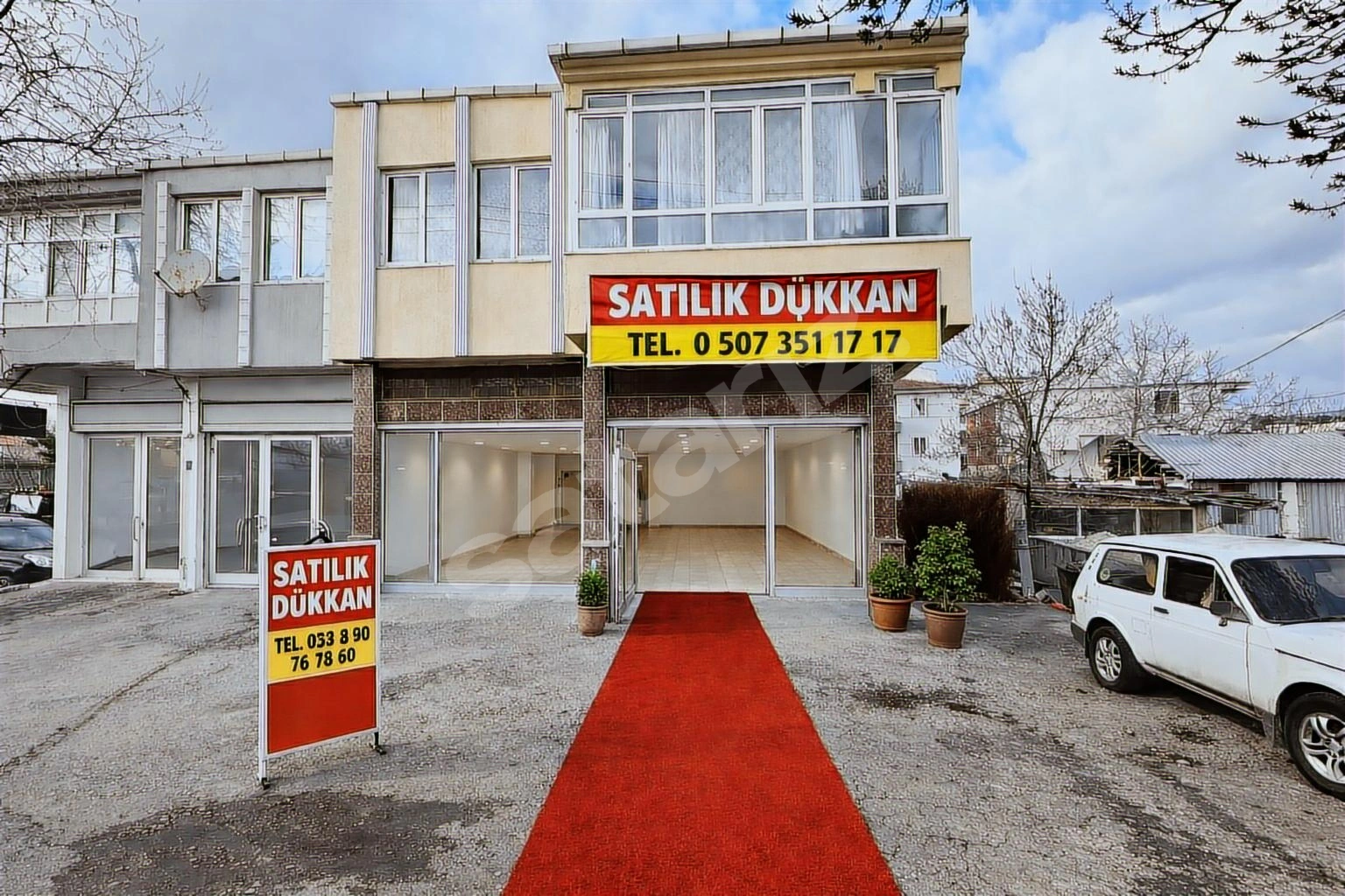 ŞARKÖY CAMİKEBİR MAH. ANA YOL ÜZERİNDE SATILIK 170 m² DÜKKAN