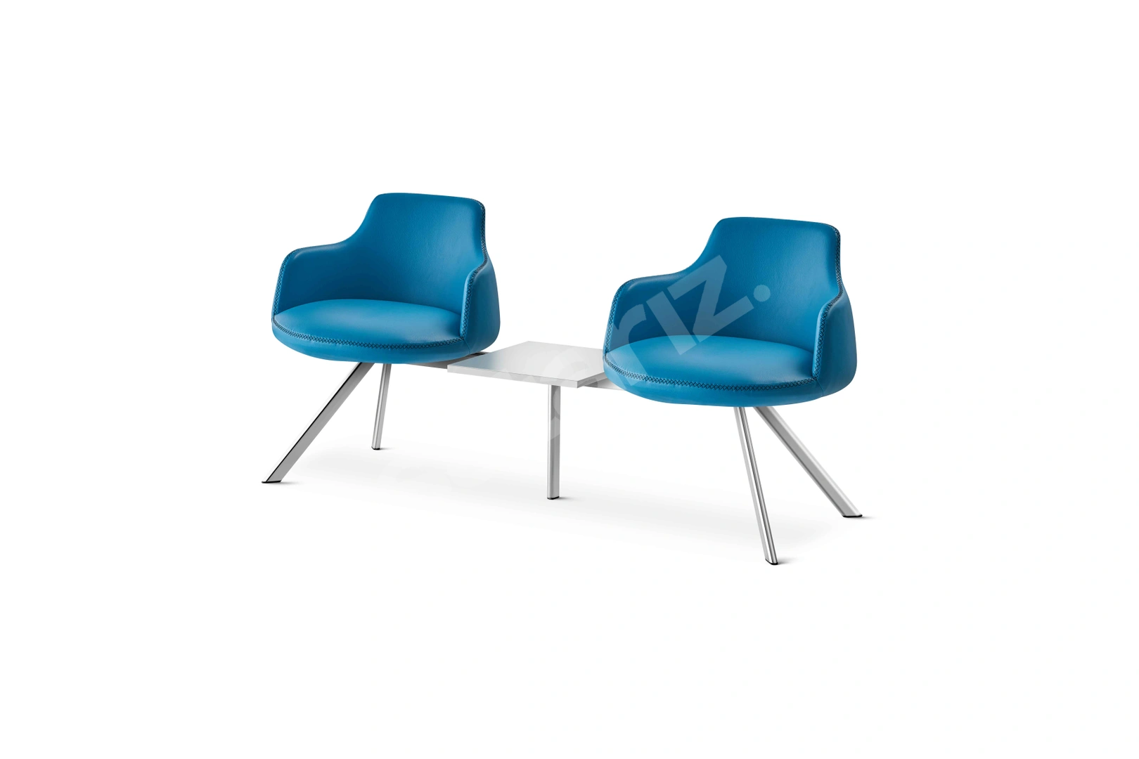 AKBÜRO RS-5075 İKİLİ SEHPALI BEKLEME KOLTUĞU