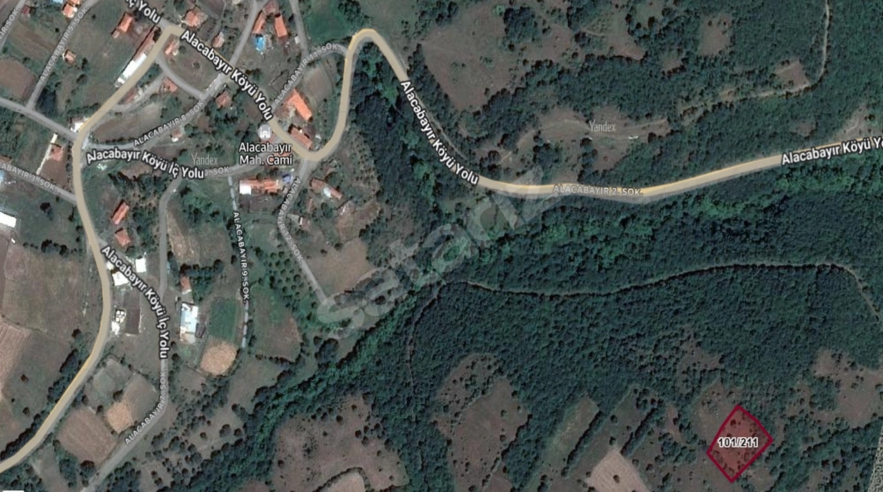 Balıkesir Alacabayır mahallesinde Yatırımlık Tarla