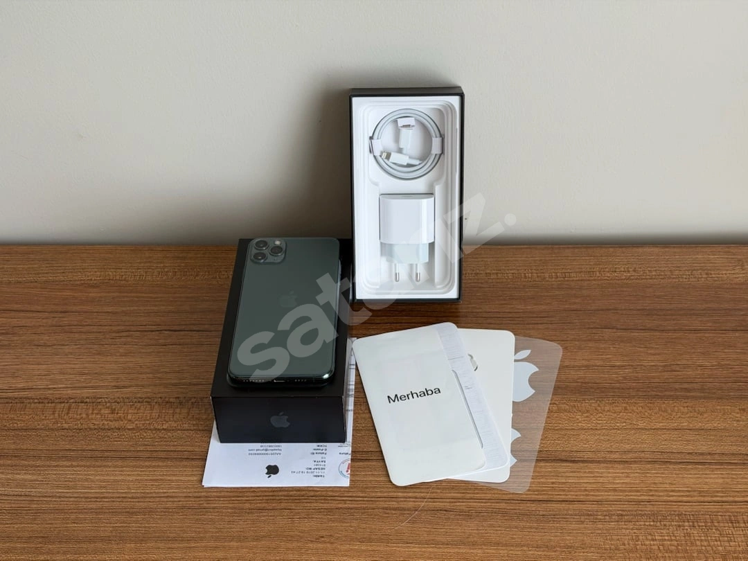 iPhone 11 Pro Max 256GB TR / Kutulu Faturalı / Hatasız Tamirsiz