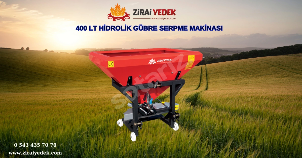 400 LT Hidrolik Gübre Serpme Makinası