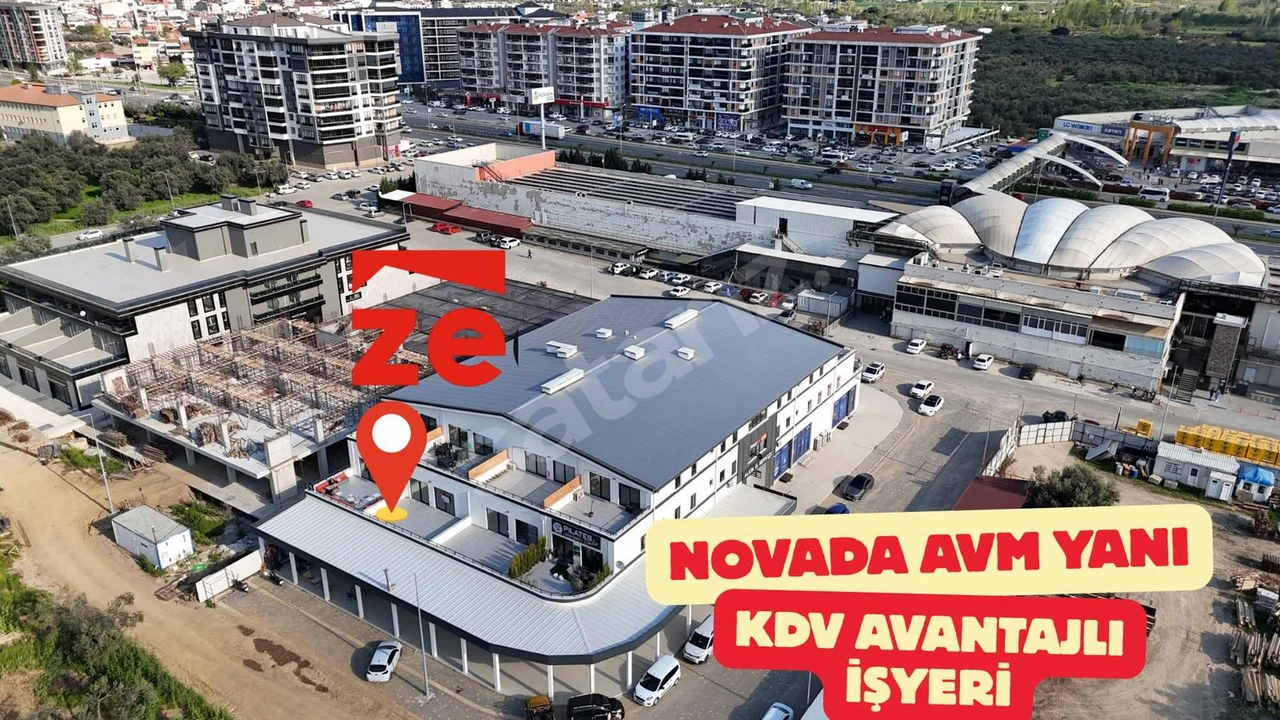 ZECORNER PREMİUMDAN NOVADA AVM YANI 140 M2 %20 Kdv li İşyeri