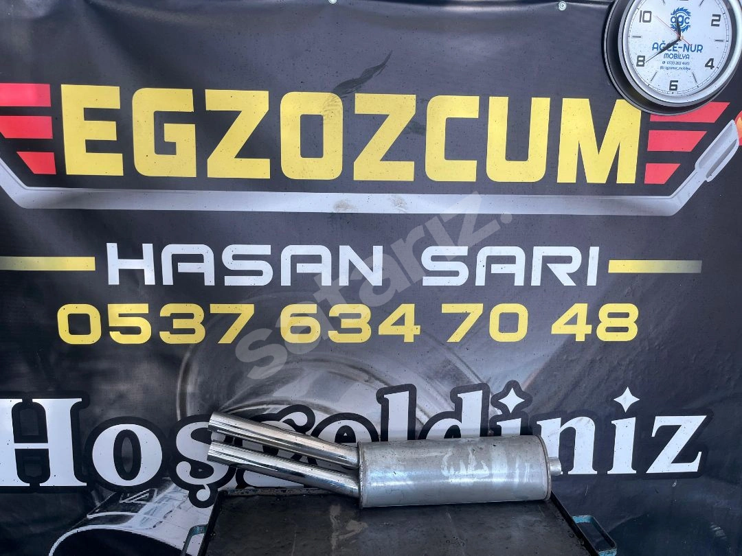 Slx-Şahin Orijinal çift Çıkışlı Egzoz