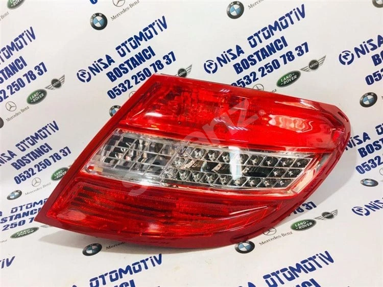 MERCEDES C SERİSİ W204 MAKYAJSIZ LEDLİ SAĞ STOP A2049068802 - A2048202064