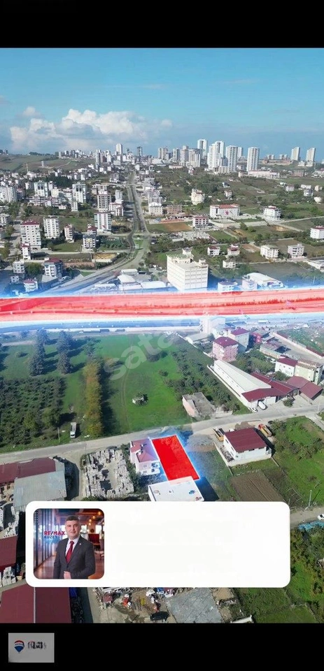 REMAX KUZEY ONURDAN TİCARİ+KONUT İMARLI SATILIK ARSA
