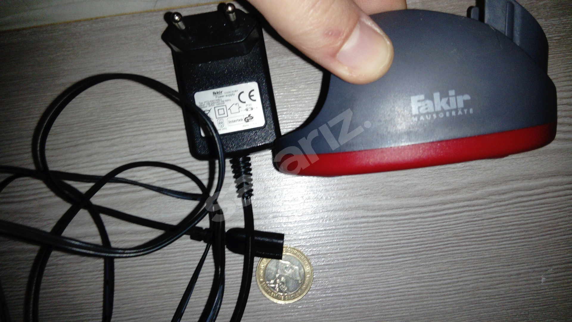 Fakir Senior Ruby saç kesme tıraş makinesi şarj adaptörü orjinal..