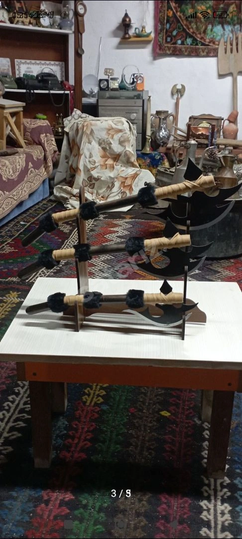 Antika Dekoratif Balta Seti