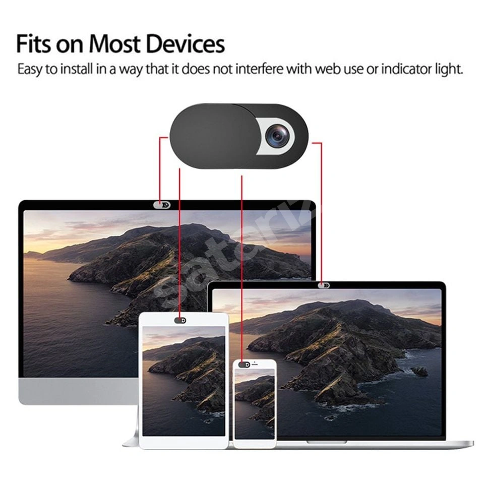 Sıfır 5 adet dizüstü telefon tablet lensi kamera gizlilik koruyucu