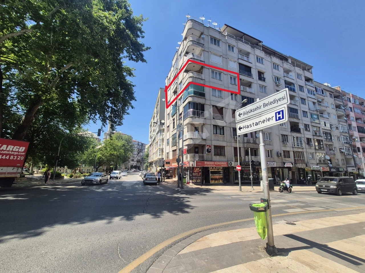 DIALOG MYRA dan LİSE CADDESİ KAVŞAĞI SATILIK 3+1 DAİRE FIRSATI