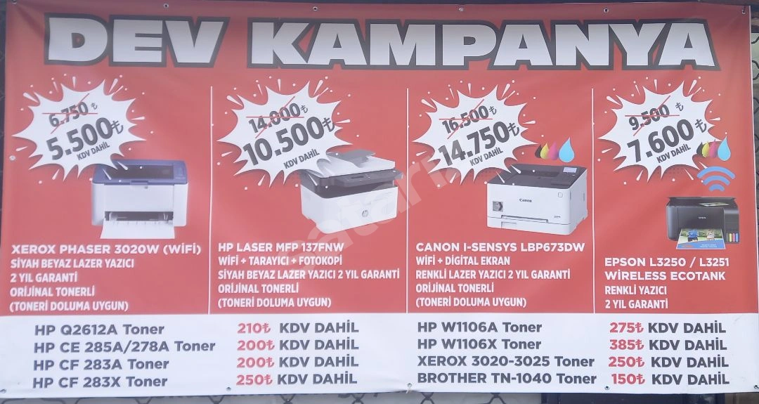 Baskıda Dev Kampanya