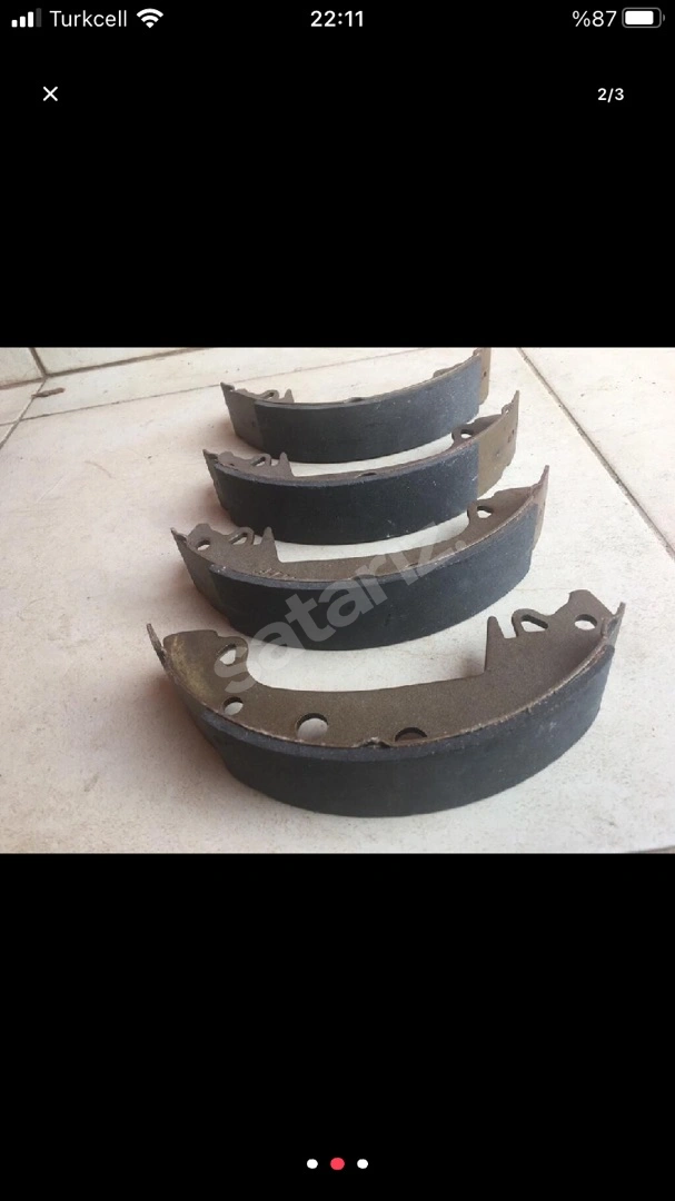 Renault 12 Toros Arka Balata Sıfır