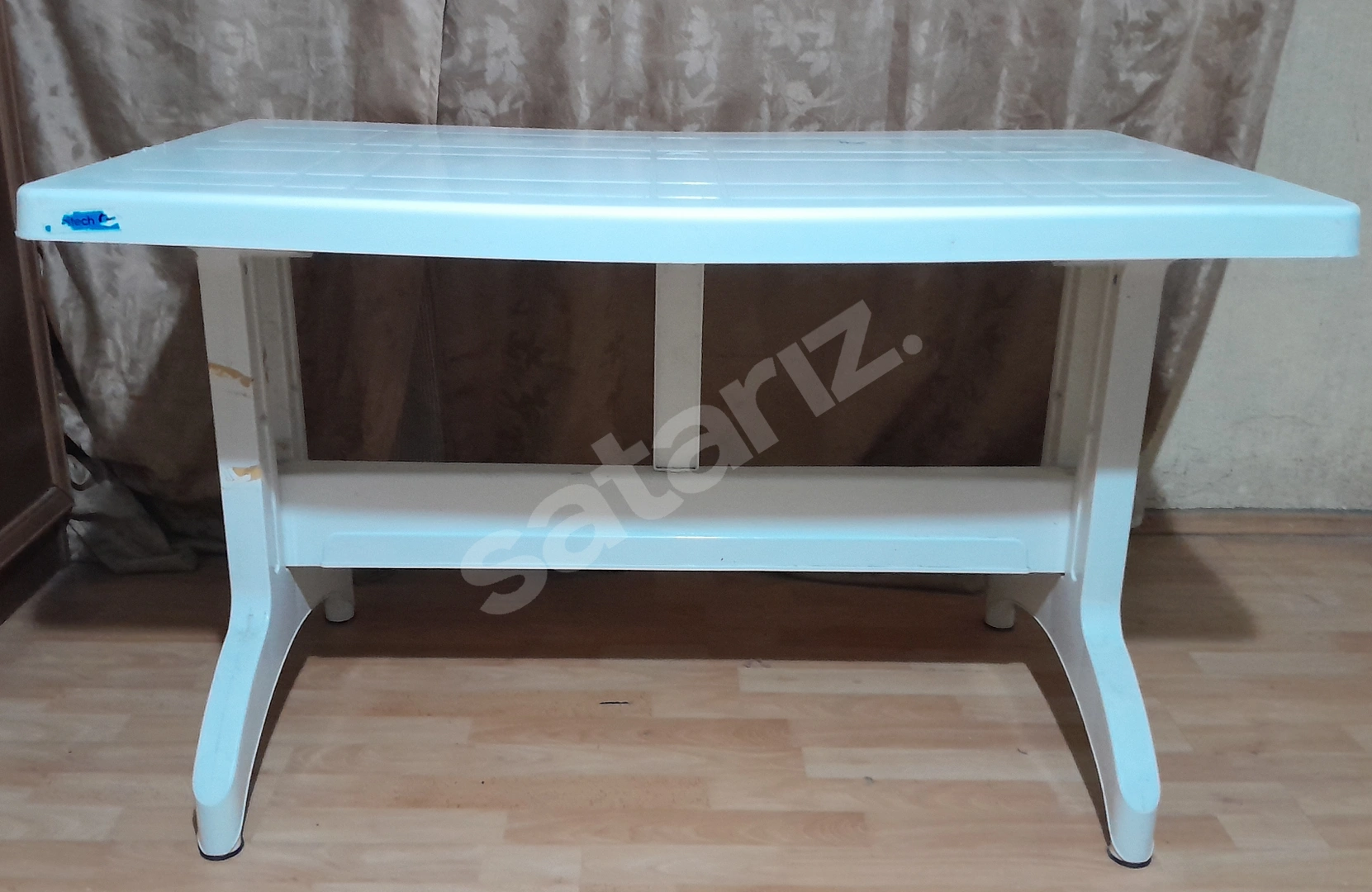 70x120 Katlanabilir Plastik Masa Beyaz – Balkon/Bahçe İçin