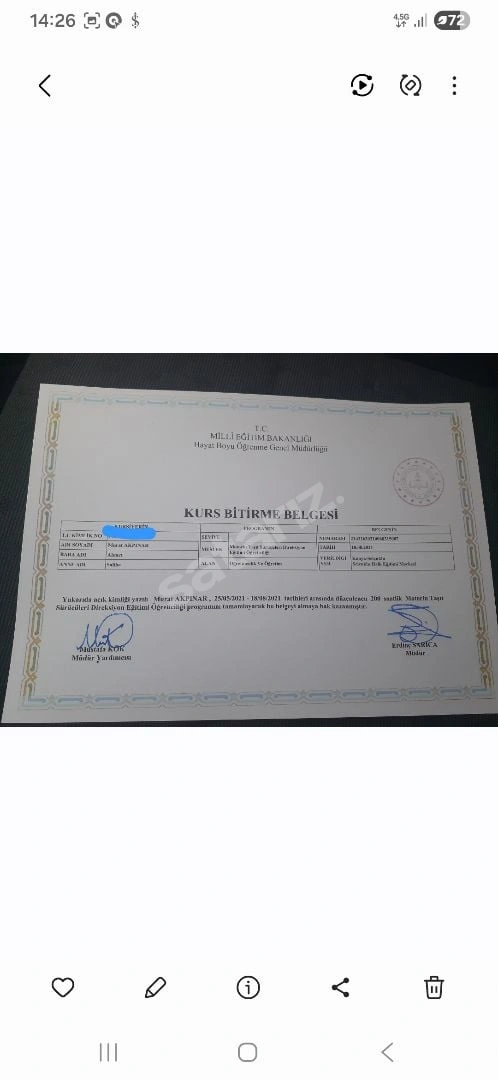 Direksiyon Dersi