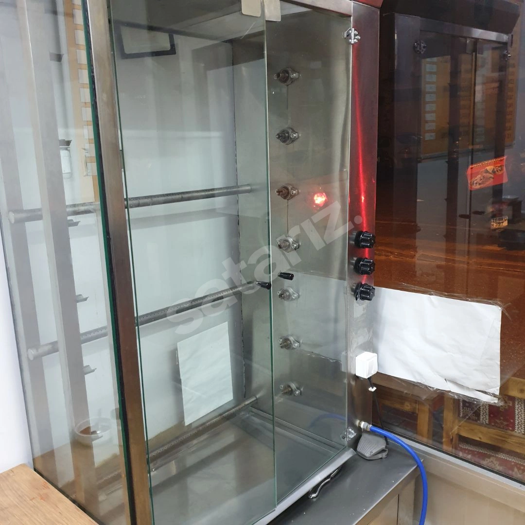 Az Kullanılmış 35 Piliç Kapasiteli Led Işıklı Cevirme Makinası