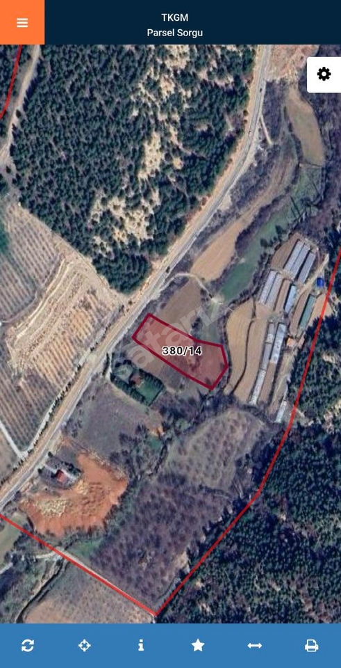 YEŞİLKARAĞAÇTA ANAYOLA CEPHE 3500. M2 SATILIK TARLA